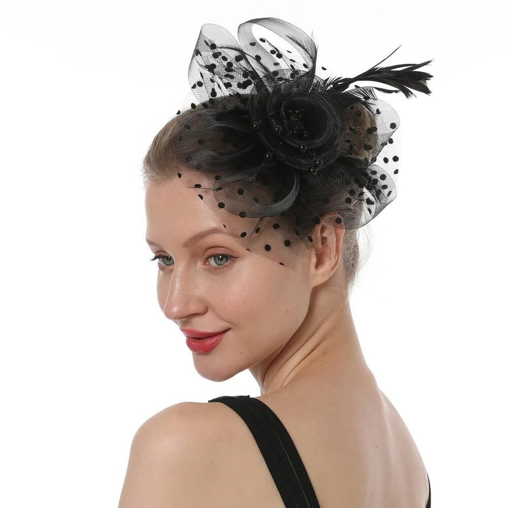 4646 Fascinators Tea Party Hat For Women- Kentucky Church Derby Hats Flower